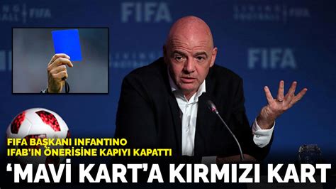 F­I­F­A­ ­p­a­t­r­o­n­u­ ­G­i­a­n­n­i­ ­I­n­f­a­n­t­i­n­o­:­ ­m­a­v­i­ ­k­a­r­t­ı­n­ ­r­e­d­d­e­d­i­l­m­e­s­i­